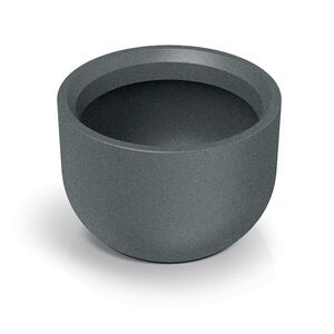 Prosperplast Plastový květináč MOLTAS ROUND granitově šedý, varianta 60 cm obraz