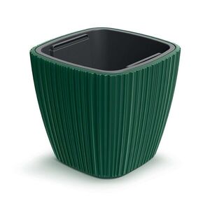 Prosperplast Plastový květináč ORO tmavě zelený, varianta 29 cm obraz
