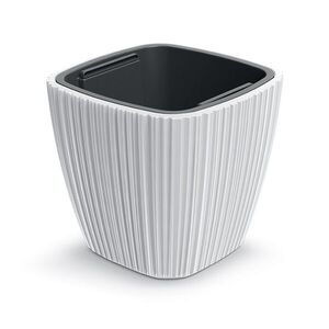 Prosperplast Plastový květináč OROS LITTLE bílý, varianta 29 cm obraz