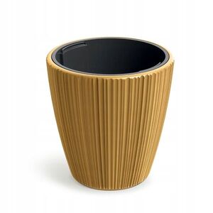 Prosperplast Plastový květináč OROS MIDDLE hořčičný, varianta 23, 9 cm obraz