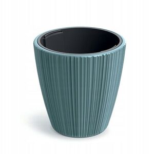 Prosperplast Plastový květináč OROS skandinávsky modrý, varianta 23, 9 cm obraz