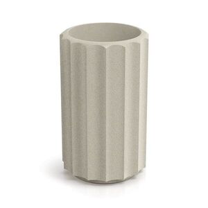 Prosperplast Plastový květináč RONAN LINE HIGH 28 cm pískový obraz
