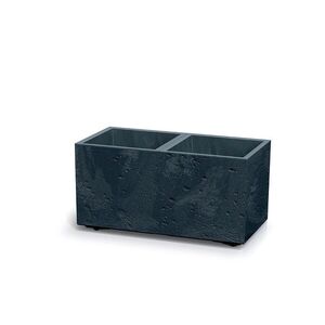 Prosperplast Plastový květináč SIERRAS BETON EFFECT antracit, varianta 57, 7 cm obraz