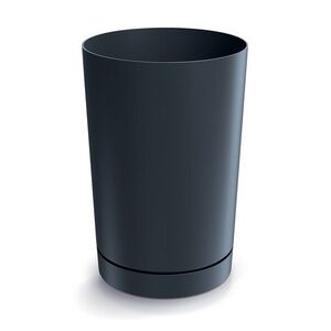 Prosperplast Plastový květináč TUBOS 30 cm antracitový obraz