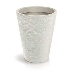 Prosperplast Plastový květináč TUBRAN ROUND MIDL 48 cm pískový obraz