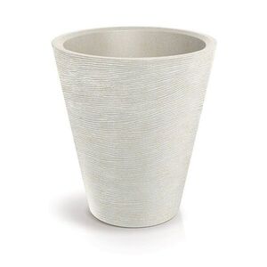 Prosperplast Plastový květináč TUBRAN ROUND pískový, varianta 60 cm obraz