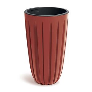 Prosperplast Plastový květináč Warios 29x50 cm červený obraz