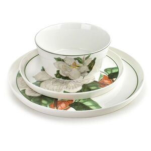 Affekdesign Porcelánová jídelní sada LEA Tree 18 ks bílá obraz