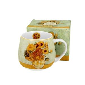 Duo Porcelánový hrnek Van Gogh Sunflowers 430 ml vícebarevný obraz