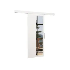 ADRK Posuvné interiérové dveře se zrcadlem MALTADO 76x205 cm bílé obraz