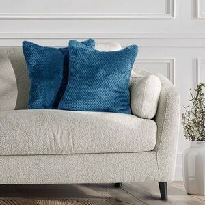Restilo Povlak na polštář DecoKing HENRY 2 indigový, velikost 45x45*2 obraz