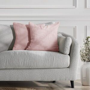 Restilo Povlak na polštář DecoKing HENRY 2 kusy pudrově růžový, velikost 45x45*2 obraz