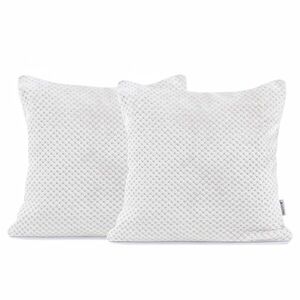 Restilo Povlak na polštář DecoKing HENRY 45x45 cm bílý, velikost 45x45*2 obraz