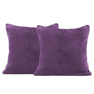 Restilo Povlak na polštář DecoKing HENRY 45x45 cm fialový, velikost 45x45*2 obraz