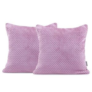 Restilo Povlak na polštář DecoKing HENRY 45x45 cm šeříkový, velikost 45x45*2 obraz