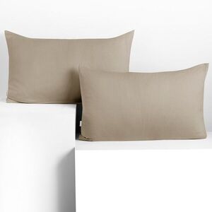 Restilo Povlaky na polštáře AMBER 2 ks 80x80 cm cappuccino, velikost 40x120 obraz