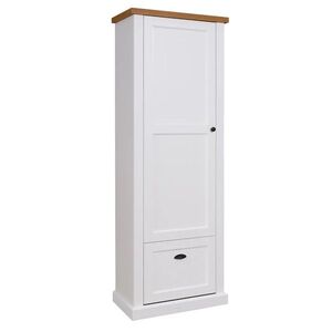 ADRK Předsíňová skříň Galileo 71, 5 cm bílá/dub přírodní obraz