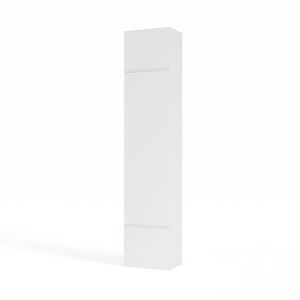 TP Living Předsíňová skříň Haga 1SZ 50 cm bílá obraz