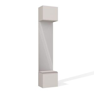TP Living Předsíňová stěna se zrcadlem Haga 1L 50 cm kašmír obraz