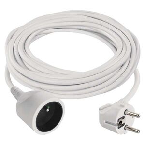 EMOS Prodlužovací kabel s 1 zásuvkou 1 mm² SHARP 10 m bílý obraz