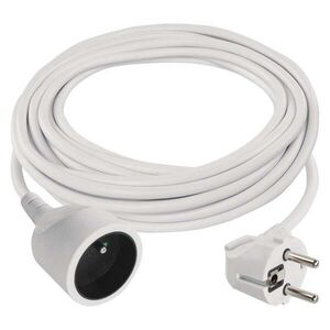 EMOS Prodlužovací kabel s 1 zásuvkou 1 mm² SHARP 7 m bílý obraz