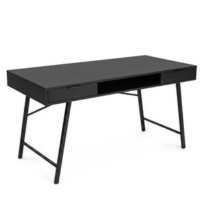 Ak furniture Psací stůl Arden 120 cm černý obraz