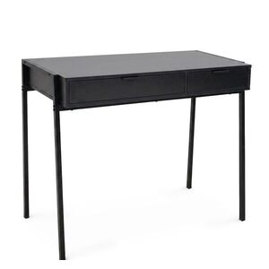 Ak furniture Psací stůl Zentia 100 cm černý obraz