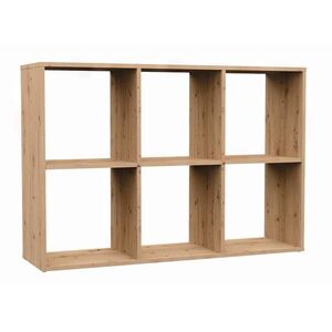 TP Living Regál MALAX 110 cm dub artisan obraz