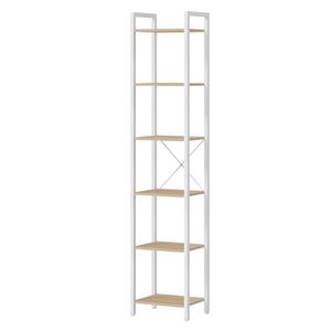 SONGMICS Regál Vasagle Moury 40 cm hnědý/bílý obraz