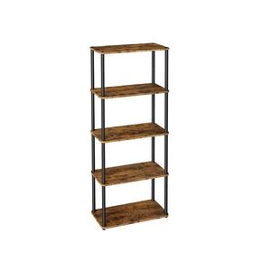 SONGMICS Regál Vasagle Pier 60 cm černý/hnědý obraz