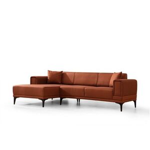 Hanah Home Rohová sedací souprava Horizon 250 cm cihlová levá obraz