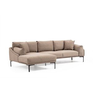 Hanah Home Rohová sedací souprava Leo 255 cm mocha levá obraz