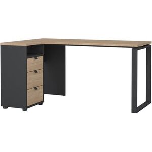 FALCO Rohový psací stůl Sigaly 600/03 150 cm šedý/hickory Jackson obraz