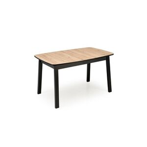 HALMAR Rozkládací jídelní stůl Barril 130/170 cm dub artisan/černý obraz