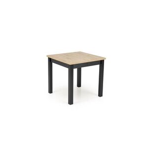 HALMAR Rozkládací jídelní stůl Qubik 80/200 cm dub artisan/černý obraz