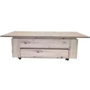 Szynaka Rozkládací konferenční stolek Corey II 108/153 cm dub artisan obraz
