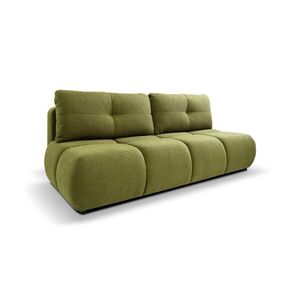 Laski Rozkládací pohovka Milo 214 cm Now or Never 38 bouclé zelená obraz