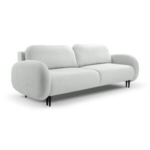 Laski Rozkládací pohovka Soft 232 cm Castel 80 světle šedá obraz