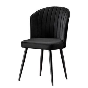 Kalune Design Sada 2 ks jídelních židlí Rubi černá obraz