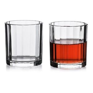 Allesken Sada 4 ks sklenic ELISE STRIPES 310 ml čirá obraz