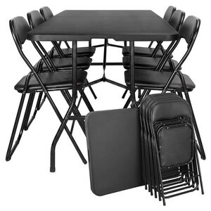 TZB Sada cateringového nábytku FETA BLACK pro 6 osob černá obraz