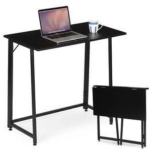 MODERNHOME Skládací psací stůl NESTRO 80x45 cm černý obraz