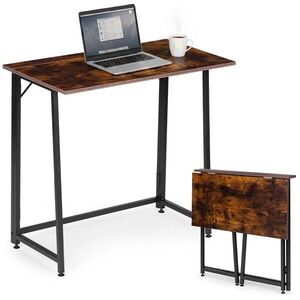 MODERNHOME Skládací psací stůl NESTRO 80x45 cm starý ořech obraz