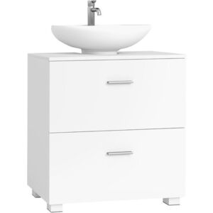 SONGMICS Skříňka pod umyvadlo Vasagle Plony 60 cm bílá obraz