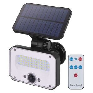EMOS Solární LED reflektor SPILO s pohybovým čidlem černý/neutrální bílá obraz