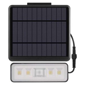 EMOS Solární LED reflektor SUNNO s pohybovým čidlem černý/neutrální bílá obraz