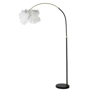 Mauro Ferretti Stojací lampa Plure 180 cm bílá/černá obraz