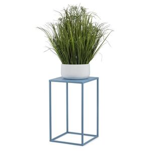 HowHomely Stojan na květiny SIMPLE 40 cm modrý obraz