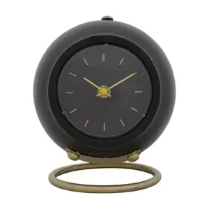 Mauro Ferretti Stolní hodiny Ball 19 cm černé/zlaté obraz