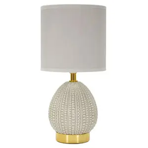 Mauro Ferretti Stolní lampa Flavi 30, 5 cm šedá obraz